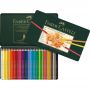 Kredki ołówkowe Faber-Castell Polychromos, 36 kolorów, opakowanie metalowe - 2
